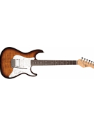 1963 Tobacco Burst Electric Guitar - H/S/S Ebony Fretboard