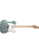 1953 Blue Jean Wash Electric Guitar - Quad Boutique Mod; Maple Fretboard