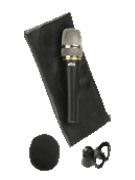 PR20-UT - Utility Handheld Microphone with Mic Clip and Windscreen