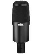 PR30B - Large-Diaphragm Dynamic Microphone with Black Body and Grill
