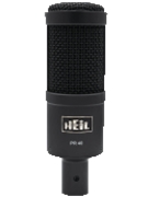 PR40 - Black - Large Diameter Studio Microphone