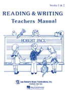 Reading & Writing Teachers' Manual by Pace for Teacher Book