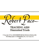 Flash Cards Diminished Triads by for