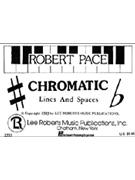 Flash Cards Chromatic Lines & Spaces by Pace for Flash Cards