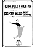 Gonna Build a Mountain by Bricusse Leslie - Leyden Norman - for SATB