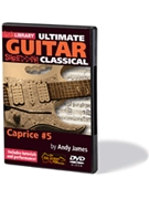 Shredding Classical - Caprice #5 by Andy James for Guitar