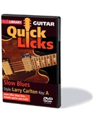 Slow Blues - Quick Licks by Larry Carlton for Guitar