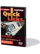 Slow Blues - Quick Licks by Jimi Hendrix for Guitar