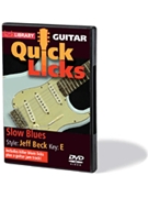Slow Blues - Quick Licks by Jeff Beck for Guitar
