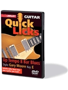 Up Tempo 8-Bar Blues - Quick Licks by Gary Moore for Guitar