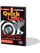 Fast Southern Rock - Quick Licks by Zakk Wylde for Guitar