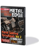 Metal Soloing Techniques Volume 2 by Andy James for Guitar