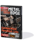 Extreme Metal Pentatonic Licks by Andy James for Guitar