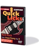 Hard Rock - Quick Licks by Angus Young for Guitar