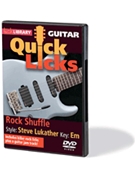 Rock Shuffle - Quick Licks by Steve Lukather for Guitar