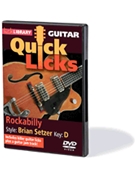 Rockabilly - Quick Licks by Brian Setzer for Guitar