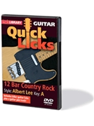 12-Bar Country Rock - Quick Licks by Albert Lee for Guitar