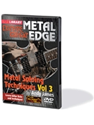 Metal Soloing Techniques Volume 3 by Andy James for Guitar