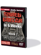 Andy James' Shred Guitar in 6 Weeks by Andy James for Guitar