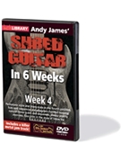 Andy James' Shred Guitar in 6 Weeks by Andy James for Guitar