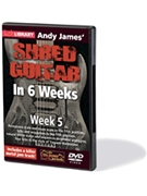 Andy James' Shred Guitar in 6 Weeks by Andy James for Guitar