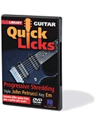 Progressive Shredding - Quick Licks by John Petrucci for