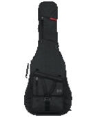 Transit Series Acoustic Guitar Gig Bag - Charcoal Exterior