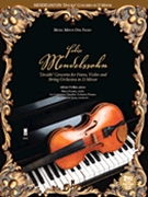 Double Concerto In D Minor by Mendelssohn Felix - Oetiker(pno) and Hosse - for Instrument Duet