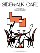 Sidewalk Cafe by Gillock William for 1 Piano 4 Hands
