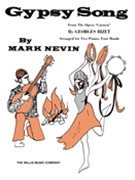 Gypsy Song From Carmen by Bizet Georges - Nevin - for 2 Piano 4 Hands