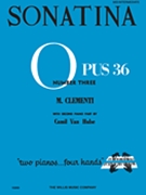 Sonatina Op. 36 No. 3 by Clementi Muzio - Van Hulse Camil - for 2 Piano 4 Hands