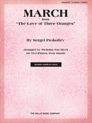 March From "Love Of 3 Oranges" by Prokofiev - Van Slyck - for 2 Piano 4 Hands