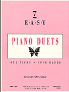 Seven Easy Piano Duets by Tingley George Peter for