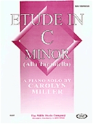Etude In C Minor Alla Trantella by Miller Carolyn for Piano