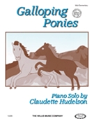 Galloping Ponies by Hudelson Claudette for Piano
