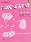 Dozen A Day Mini Book with CD by Burnam for Piano with CD