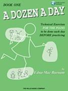 Dozen A Day Book 1 with CD by Burnam for Piano with CD