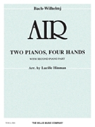 Air On The G String by Bach Johann Sebastian - Hinman - for 2 Piano 4 Hands