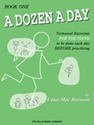 Dozen A Day Book 1 by Burnam for Piano Method