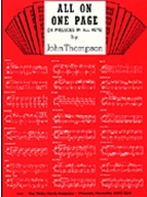 All On One Page by Thompson for Piano