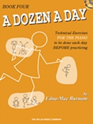 Dozen A Day Book 4 wirh CD by Burnam for Piano with CD