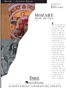 Rondo Alla Turca by Mozart Wolfgang Amadeus - Faber - for Piano