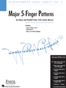 Achievement Skill Sheet #1 Major 5 Finger Patterns by Faber for Piano