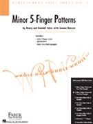 Achievement Skill Sheet #2 Minor 5 Finger Patterns by Faber for Piano