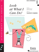 Look At What I Can Do by Faber for Piano