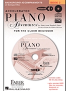 Piano Adventures Lesson Accelerated 2 by Faber for CD