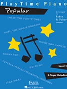 Playtime Piano Popular Level 1 by Lev 1 - Faber - for Piano 5 Fn