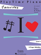 Playtime Piano Favorites Lv 1 by Favorites 1 - Faber - for Piano 5 Fn