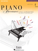 Piano Adventures Lesson Book 4 2nd Ed by Faber for Piano Method