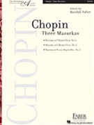 3 Mazurkas by Chopin Frederic - Faber - for Piano